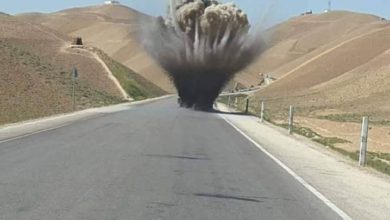 تصویر ننگرهار ولایتیندا بومبا پارتلامه سی نتیجه سینده 4 کیشی اولن