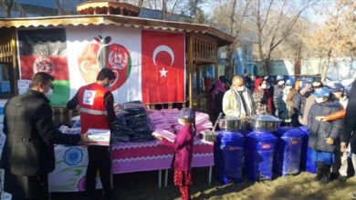 Photo of The Turkish-based army in Afghanistan distributed winter aid to orphans in Kabul