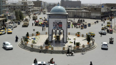 Photo of A female police officer was assassinated in Kandahar
