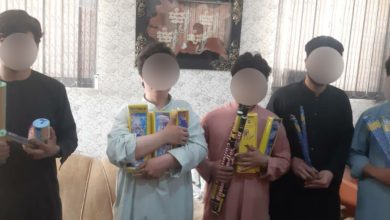 تصویر پنج تن در هرات در پیوند به فروش پتاقی بازداشت شدند