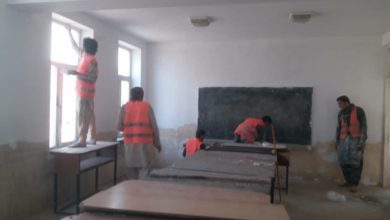 تصویر کار بازسازی مکتب سیدالشهدا به دستور رئیس جمهور آغاز شد