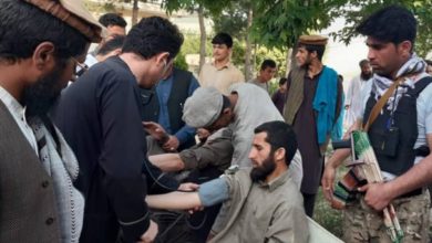 تصویر نزدیک به ۸۰ تن در تخار مسموم شدند