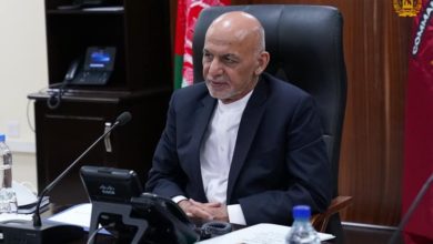 تصویر رئیس جمهور غنی برای یک سفر رسمی عازم ایالات متحدۀ امریکا شد