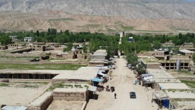 تصویر طالبان کنترول ولسوالی اندخوی را به دست گرفتند