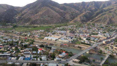 تصویر ولسوالی ارغنج‌خواه بدخشان به تصرف طالبان در آمد