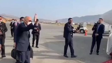 تصویر سفارت روسیه: غنی با موتر‌های مملو از پول فرار کرد