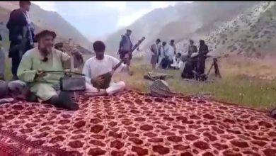 تصویر یک آوازخوان محلی در بغلان کشته شد