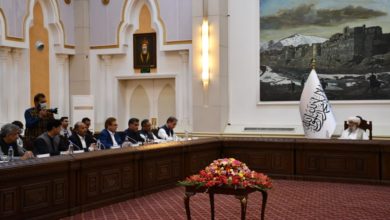 Şah Mahmud Kureyşi, Taliban Başbakanı ile görüştü fotoğrafı