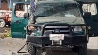 تصویر انفجار در ننگرهار منجر به زخمی شدن دو تن شد