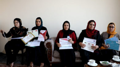 Afgan kadın gazeteciler, zor günler geçiriyor fotoğrafı