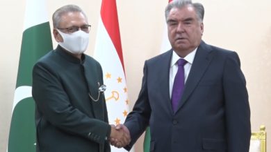 Photo of The presidents of Pakistan and Tajikistan discussed the situation in Afghanistan