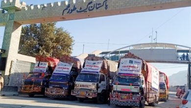 Photo of Eight Pakistani ambulances arrived in Nangarhar