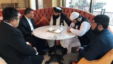 Photo of Soheil Shahin met with the Indonesian Ambassador in Doha