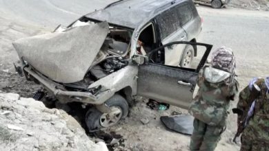 تصویر حادثه ترافیکی در مسیر شاهراه سالنگ منجر به کشته شدن دو تن شد