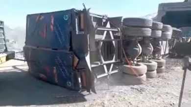تصویر حادثه ترافیکی در شاهراه سالنگ منجر به جان باختن سه تن شد
