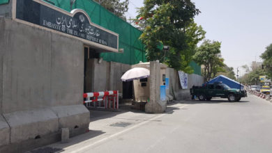 Photo of The Iranian embassy in Kabul and the country’s consulate in Herat shutted down