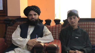 تصویر یک کودک ۱۳ ساله در بلخ از چنگ آدم‌ربایان آزاد شد
