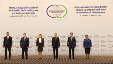 Aşkabat’ta Orta Asya-Rusya Parlamentolararası Forumu düzenleniyor fotoğrafı