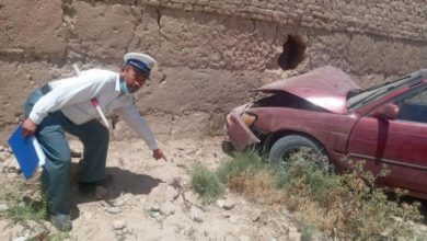 Kabil-Mazar-e-Sharif karayolunda meydana gelen trafik kazasında iki kişi öldü fotoğrafı