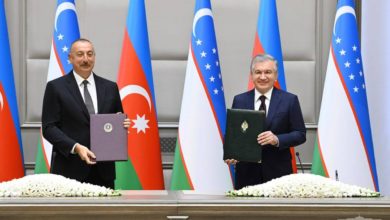 Özbekistan ve Azerbaycan Cumhurbaşkanları Kapsamlı İşbirliğine İlişkin Mutabakat Zaptı İmzaladı fotoğrafı