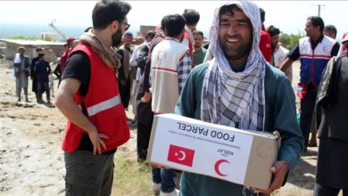 Photo of Turkish Red Crescent distributed food and clothing packages to 500 families in Kabul