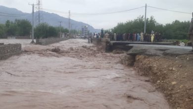 Kabil-Celalabad karayolu yağmur nedeniyle trafiğe kapatıldı fotoğrafı