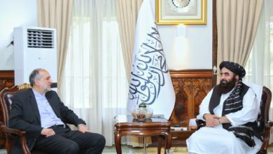 Photo of Mottaqi met with the Iranian ambassador in Kabul