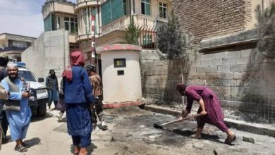 Photo of 3 people were killed in today’s explosion in Kabul