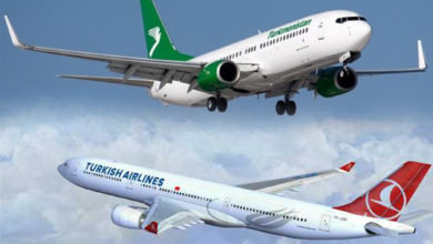 Türkmenistan-Türkiye hattında charter uçak seferleri fotoğrafı