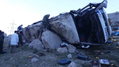 Photo of A traffic accident in Salang killed three people