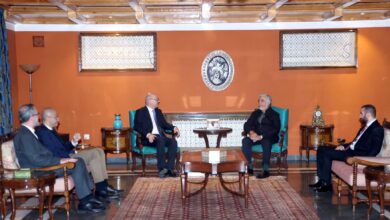 Photo of The Turkish ambassador met and talked with Dr. Abdullah