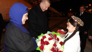 Türkiye Cumhurbaşkanı Türkmenistan’a geldi fotoğrafı