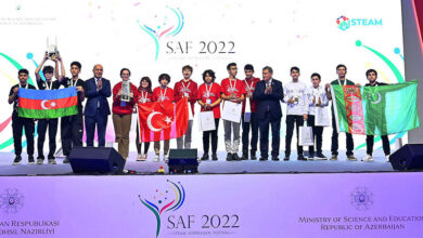 Türkmenistan takımı uluslararası robot yarışmasında ikinci oldu fotoğrafı