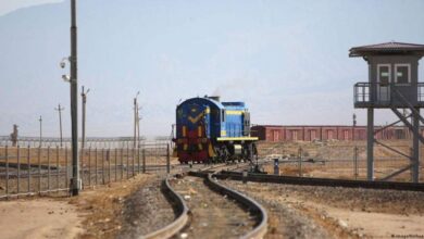 Photo of The transportation was resumed through the railway line to the port of Hairatan