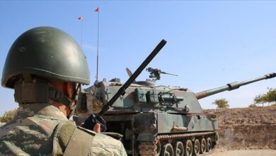 تصویر دمیرقازیق عراق دا اوچ ترورچی تأثیرسیز یاغدایا گتیریلدی