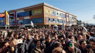 Photo of Hundreds of Khost residents protested in response to the burning of the Koran in Sweden