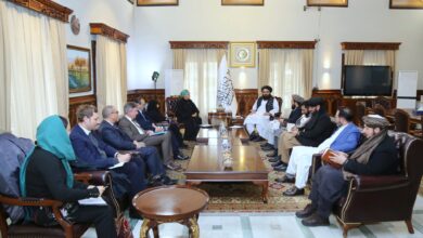 Photo of The Deputy Secretary General of the United Nations met with Amir Khan Motaqi
