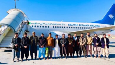 Photo of A group of Afghan railway employees went to Turkmenistan for training