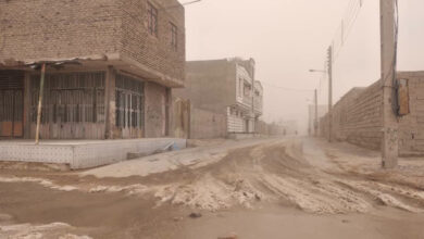 Photo of 34 people died due to the cold weather in Nimroz