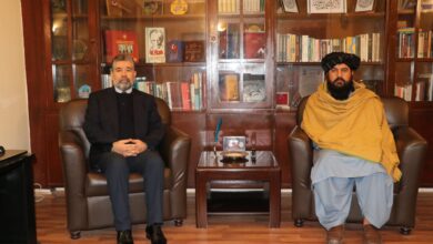 Belh polis şefi Mazar-e-Sharif’te Türk konsolosluk şefi ile görüştü fotoğrafı