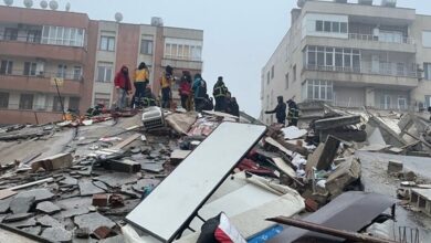 Türkiye’de ikinci depremin meydana gelmesi fotoğrafı