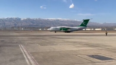 Türkmenistan Türkiye’ye insani yardım ulaştırdı fotoğrafı