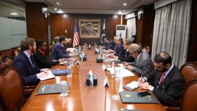 Photo of Thomas West spoke to Pakistani officials about the situation in Afghanistan