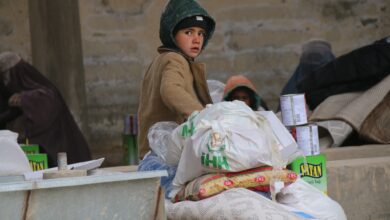 Photo of Turkish Humanitarian Assistance Institute distributed aid to 300 needy families in Kandahar