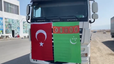 تصویر ترکمنستان به زلزله‌زدگان ترکیه کمک بشری ارسال کرد