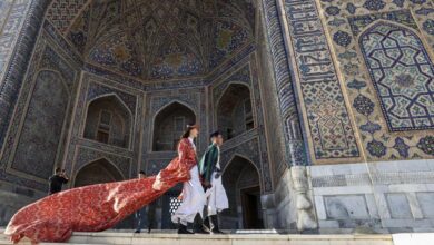 تصویر اؤزبگیستانا ۵ آیدا داشاری یورتلاردان ۲,۶ میلیون سیاحاتچی گلدی