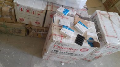 تصویر وزارت مالیه: از قاچاق ادویه در گمرک پکتیا جلوگیری شد