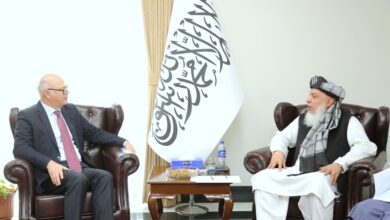 Abbas Stanekzai, Kabil’de Türk büyükelçisi ile görüştü fotoğrafı