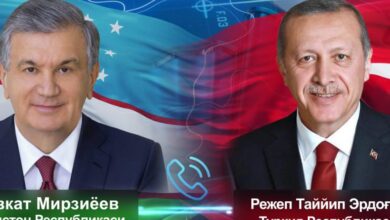 Erdoğan, Özbekistan’da cumhurbaşkanlığı seçimlerini kazanan Şaukat Mirziyoyev’i tebrik etti fotoğrafı