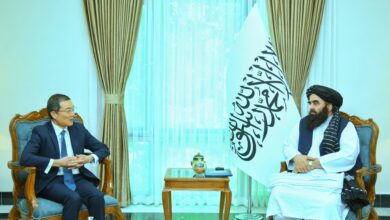 تصویر سفیر جاپان با امیر خان متقی دیدار کرد